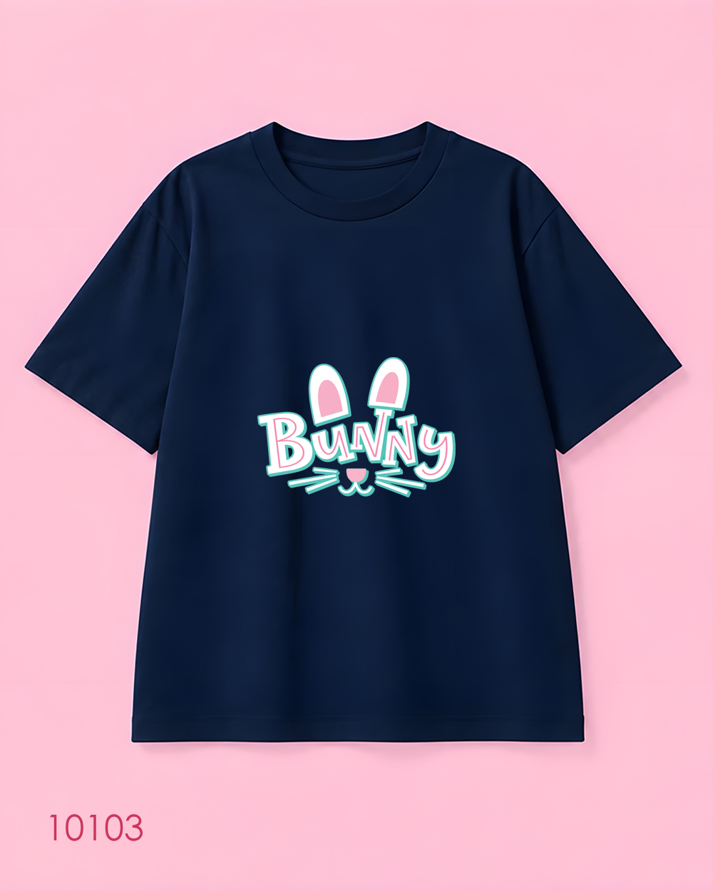 تیشرت زنانه سایز بزرگ طرح خرگوش BUNNY